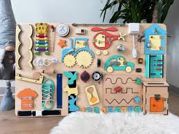 Montessori Wooden Activity Board